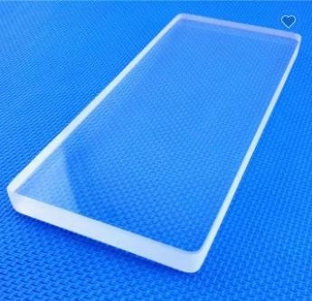 Hoja de vidrio de cuarzo de alta transmisión hecha en China