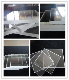 Placas de vidrio de cuarzo de alta pureza 99.99% del fabricante