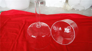 Venta al por mayor de cuencos de cristal transparente con asas, venta directa de fábrica de porcelana china