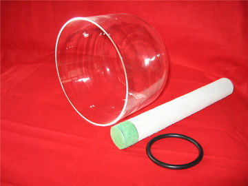 Fabrica de venta directa de meditación de sonido de larga duración cristal claro cuencos de canto nd con maleta de transporte