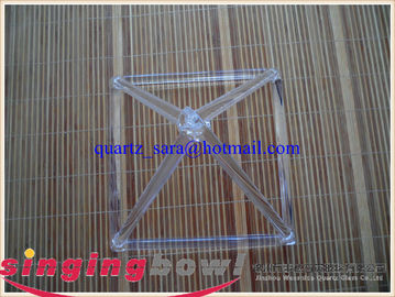 Pirámide de canto de cristal de cuarzo de 3 a 14 pulgadas