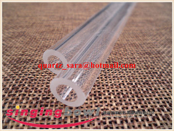Tubos de cristal de cuarzo de la mejor calidad 99.99%