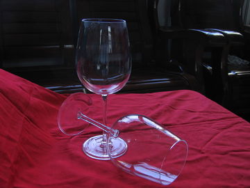 Copas de vino de cuarzo de alta pureza hechas en China