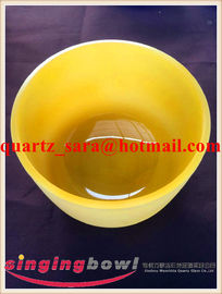 Chakra SIO2 purity 99.9% 8-14 inch crystal singing bowl for purify our soul