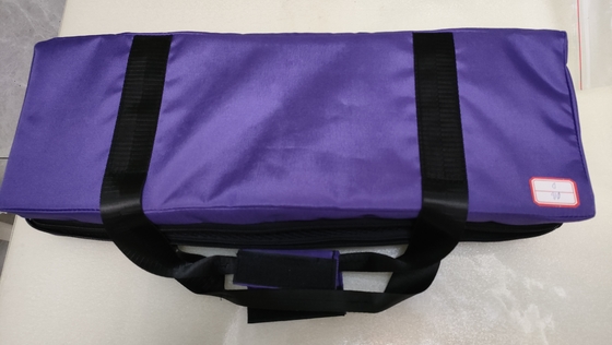 Funda de transporte para diapasón de cristal morado de tela Oxford resistente al desgaste