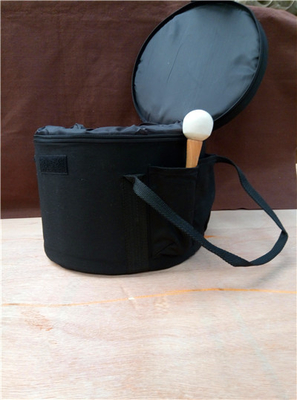 Funda de transporte acolchada de lona para cuenco tibetano de cristal de cuarzo