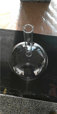 Cuencos cantores de cristal con mango de cuarzo transparente al por mayor desde China