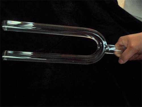 Afinar el diapasón de cristal de cuarzo del tercer ojo chakra, diámetro de 16 mm