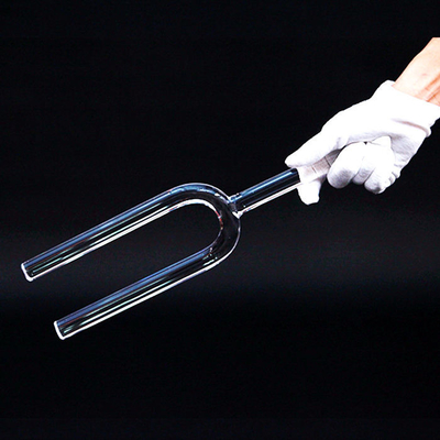 Clear crystal tuning forks made in china
