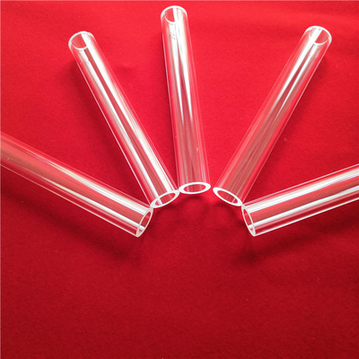 Tubo de vidrio de cuarzo transparente para lámpara UV Precio al por mayor MOQ bajo OEM disponible