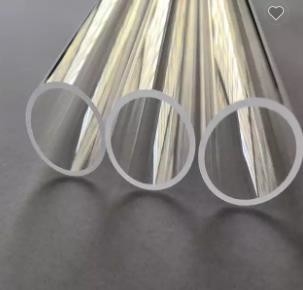 Servicio OEM de tubos de vidrio de cuarzo transparente de alta calidad disponible