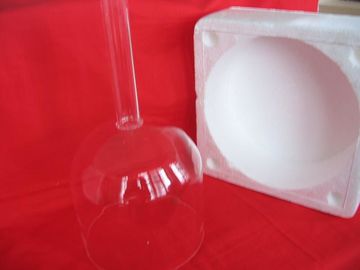 Cuencos de afinación de cristal de cuarzo ópticamente transparente de 6 a 10 pulgadas MOQ 1