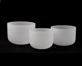 Classic frosted singing bowls