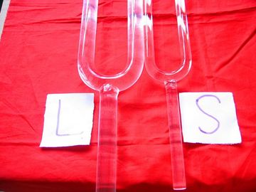 Diapasones de cristal de cuarzo macizo en lingote de 20 mm