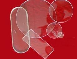 Clear high purity clear quartz plate polished