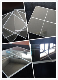 Ventana de vidrio de cuarzo pulido y fusionado transparente