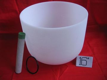 Quartz crystal singing bowl for healing