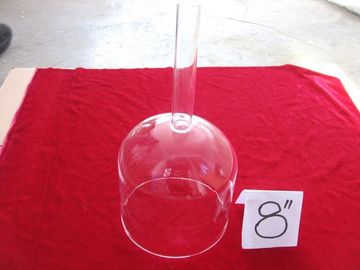 Cuencos de canto de cristal con mango de 6 a 10 pulgadas