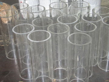 Vaina de cuarzo transparente de sílice de alta pureza de la fábrica china