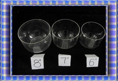 Cuencos de cristal 99.99 por ciento a la venta