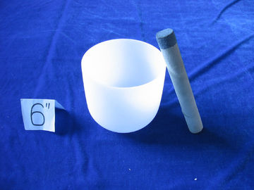 Cuenco tibetano de cristal para terapia de sonido, sílice 99% por Nota