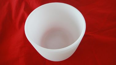 Juego pequeño de cuencos cantores de cristal de cuarzo Chakra
