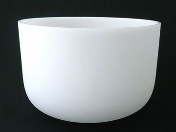 NUEVO CUENCO CANTOR DE CRISTAL DE FUSIÓN DE LEPIDOLITA EMPYREAN C# CHAKRA DE 10"