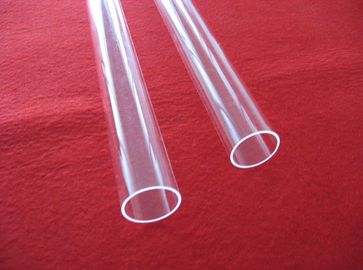 Tubos de cuarzo fundido transparentes