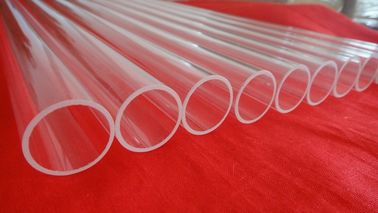 Fabricante de tubos de vidrio de cuarzo transparente de China