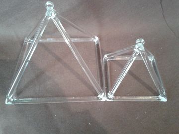 Pirámide de cristal de cuarzo para curación, equilibrio y meditación