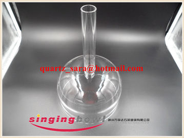 Cuenco de canto de cristal con mango
