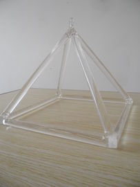 Crystal singing pyramid 6 inch