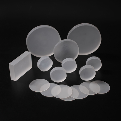 Placas de cristal de cuarzo piezas pequeñas de cuarzo de alta pureza para la industria