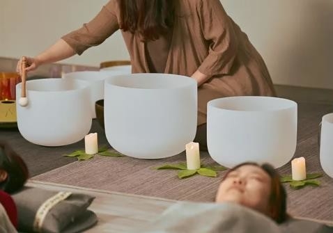 Más alta pureza de la mejor calidad MOQ 1 Cuarzo Cristal Cantando Bowl fábrica vender directamente