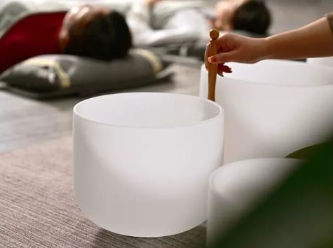 Más alta pureza de la mejor calidad MOQ 1 Cuarzo Cristal Cantando Bowl fábrica vender directamente