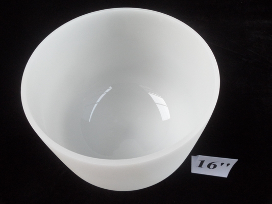 Cuenco de canto de cristal para la curación del sonido y el entretenimiento musical