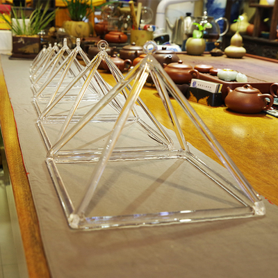 Pirámide de Cuarzo Cristal para Meditación y Sanación de Chakras con Diferentes Tamaños, precio al por mayor