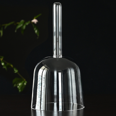 Cuencos cantores de cristal de cuarzo transparente y armonioso del fabricante chino