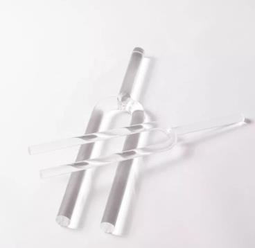 Alta calidad mejor precio transparente de cristal de cuarzo Tuning Forks