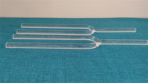 Diapasones de cristal de sonido perfecto para terapia de sonido con estuche