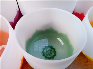 Chakra Lotus  Quartz Crystal Singing Bowls Full Sets Wholesale Price