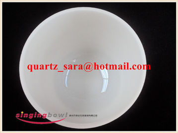 Chakra sintonizado Conjunto de cristal de cuarzo helado 8'14'' 432hz Pitch