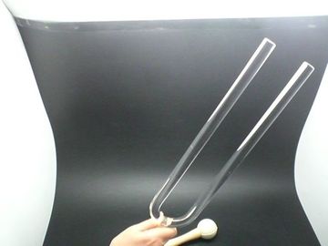 Diapasón de cristal de cuarzo pequeño, diámetro 16 mm, envío por mensajería