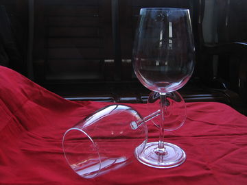 Copas de vino de cuarzo de alta pureza hechas en China