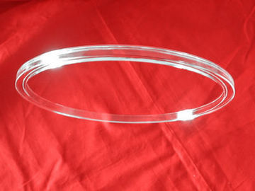 Anillo de vidrio de cuarzo transparente de vidrio de cuarzo wanshida hecho en China