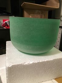Chakra SIO2 purity 99.9% 8-14 inch crystal singing bowl for purify our soul