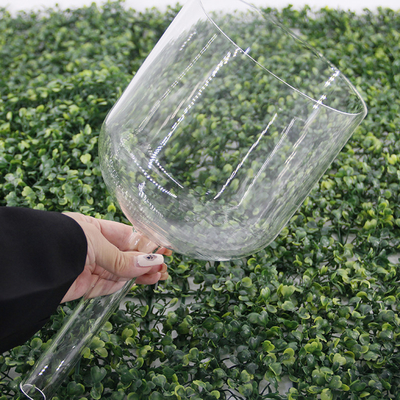 Cuencos cantores de cristal transparente hechos a mano, fabricados en China