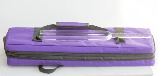taller pequeño sonido fuerte diapasón de cristal