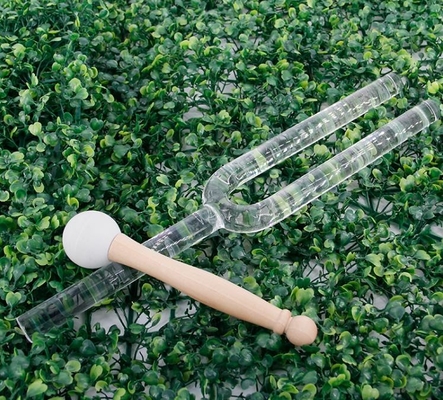 Small 16mm quartz tuning fork chakra sets with carrying bag and EPE Foam Board
