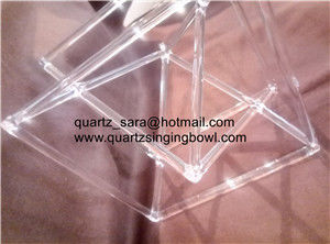 Merkaba de cristal de cuarzo cantante de 8 a 14 pulgadas de jinzhou wanshida quartz glass china